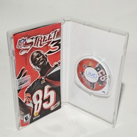 NFL Street 3 (Sony PlayStation Portable PSP, 2006) Game + Box *No Manual* Tested