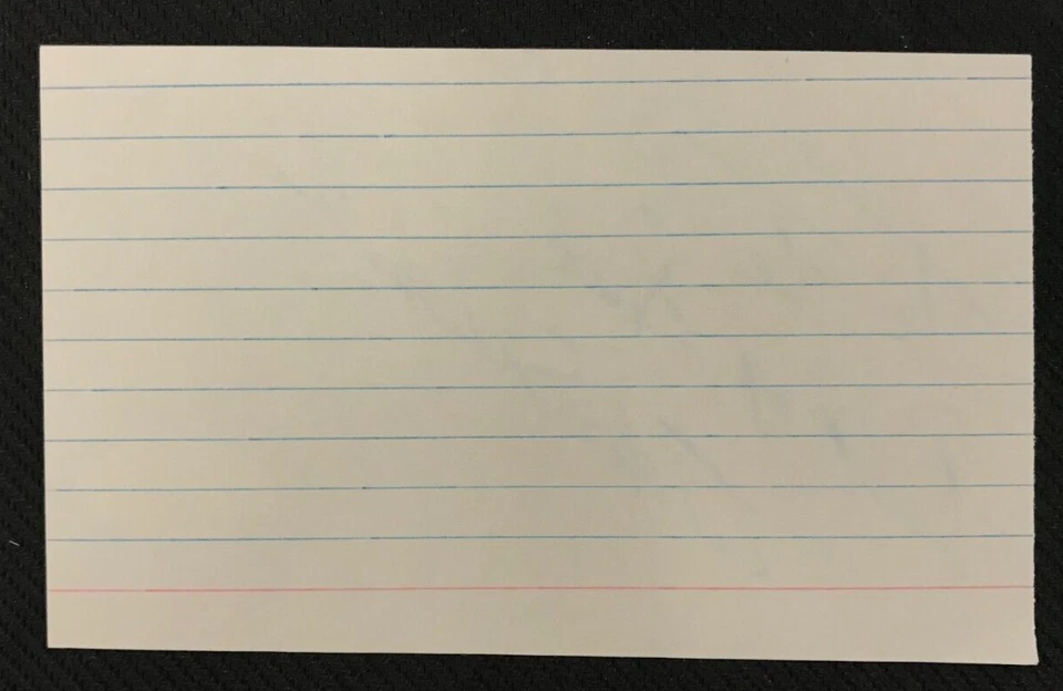 Eddie Miksis Signed 3x5 Index Card JSA (Personal.) AUTO MLB Dodgers/Cubs NICE! - Image 3 of 4