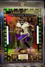 2023 Panini Score Lamar Jackson Ultra Rare Extraterrestrial👽 Alien SP SSP MVP