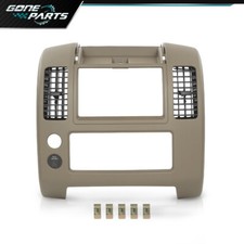 Center Dash Console Instrument Cluster Bezel Fit For 2006-2009 Nissan Frontier