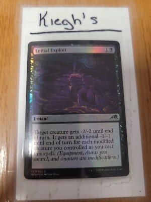 Mtg Lethal Exploit *Foil*