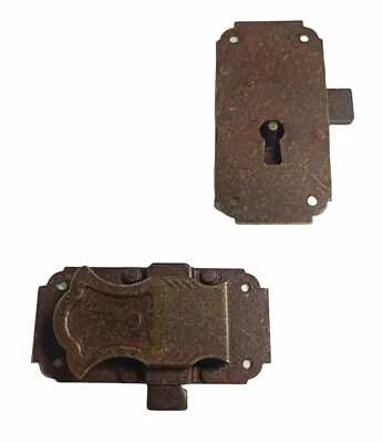 METAL STYLE SERRATURA PER MOBILI ANTICHI Entrata mm.20 CASSA ESTERNA REDOSSO DESTRA/SINISTRA
