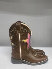 Shyanne Superstar Western Boot Brown Girls Size 13M