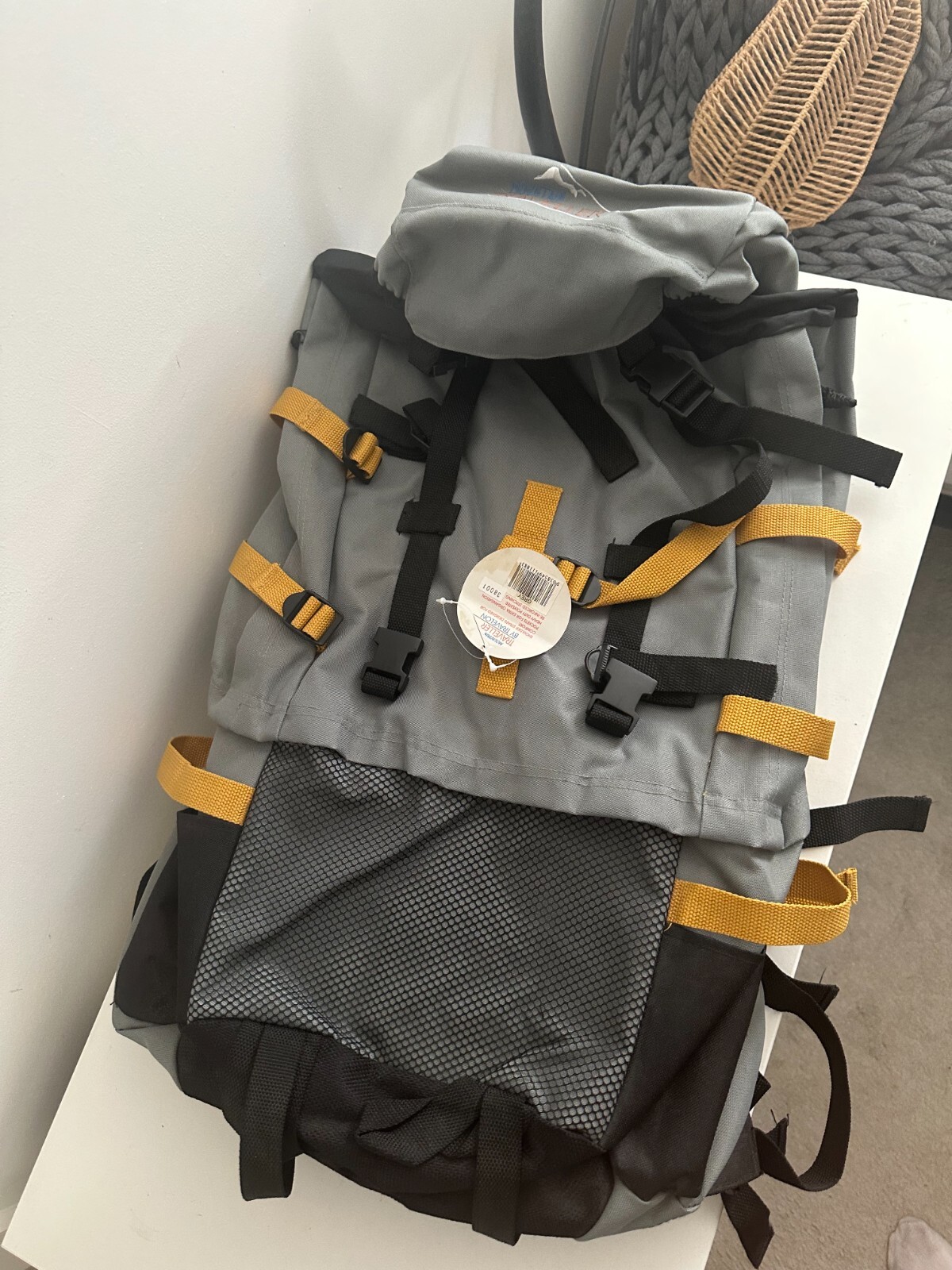 Mochila de senderismo para viajero de montaña bolsa de festival de camping - 52 litros - totalmente nueva