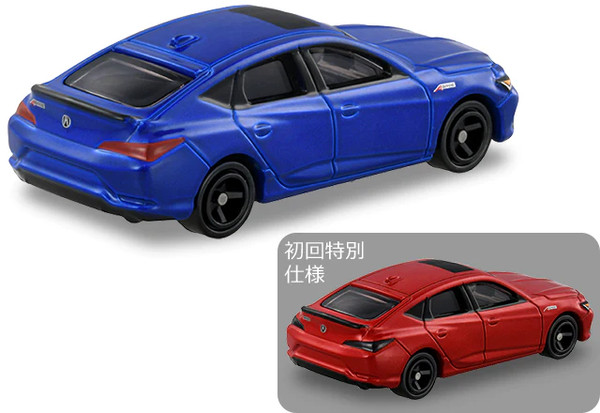 Takara Tomy Tomica Die-Cast Car - NO.075 Honda Acura Integra 2X Model Car Set-image