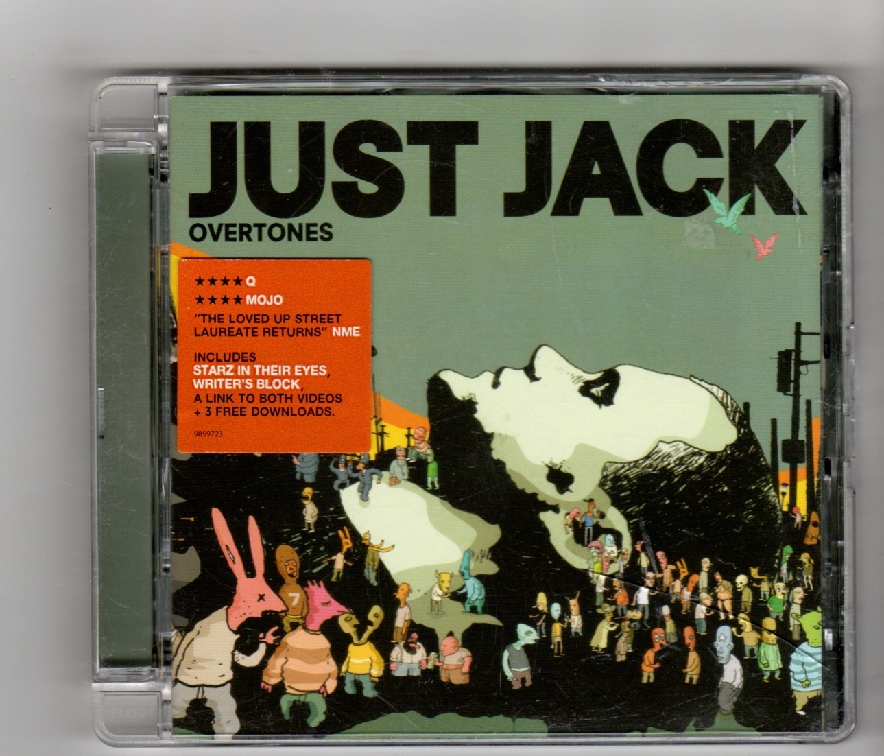 (II228) Just Jack, Overtones - 2007 CD