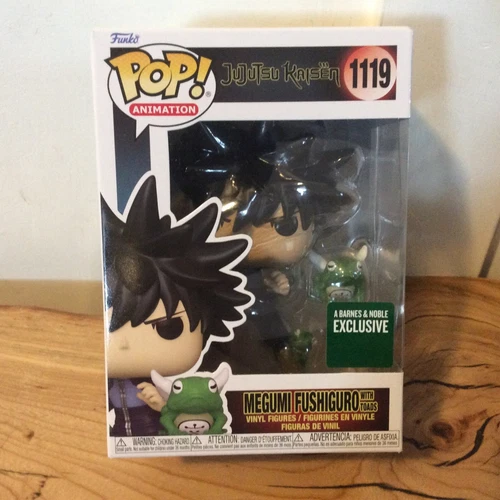 Funko Pop Megumi Fushiguro W/ Toads Jujutsu Kaisen Barnes And Noble Exclusive