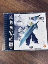 Final Fantasy VII 7 (Sony PlayStation 1, 1997) PS1 Black Label CIB MISPRINT-RARE