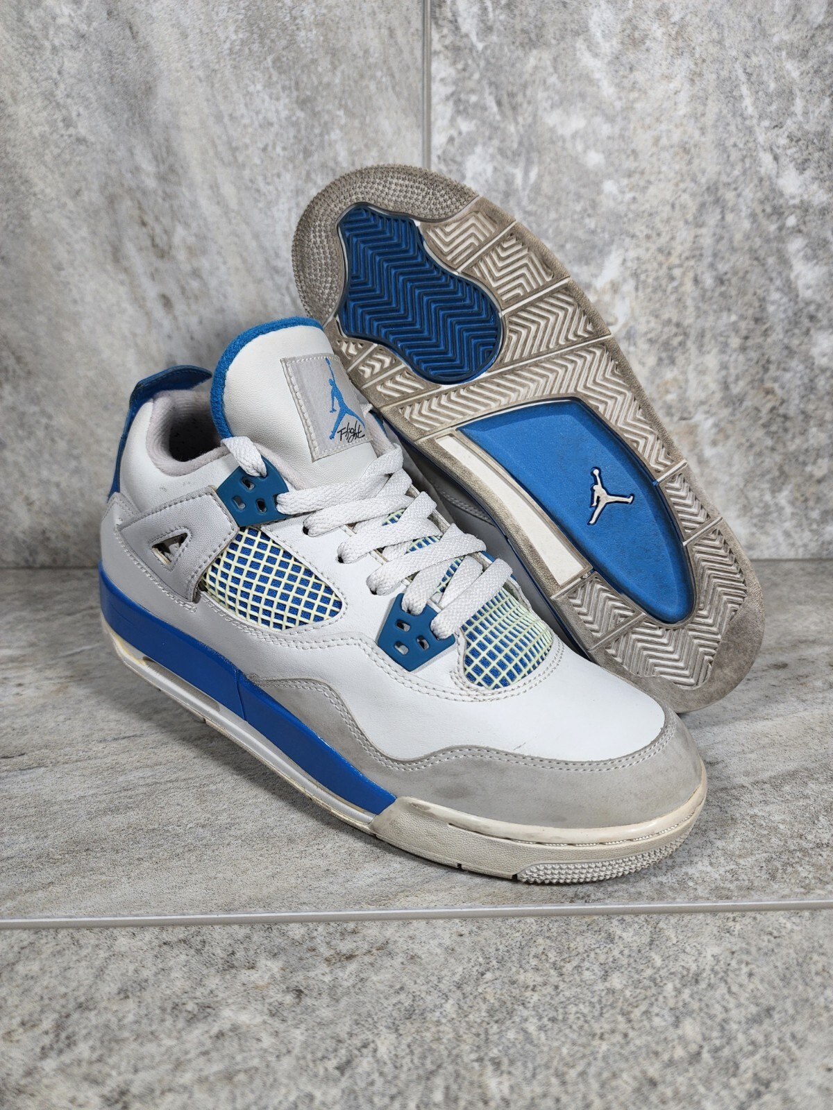 Nike Air Jordan IV 4 Retro GS White 