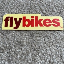 Original Fly Bikes Graphic Decal Sticker BMX