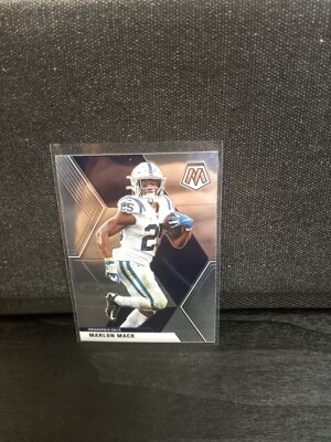 2020 Panini Mosaic #92 Marlon Mack