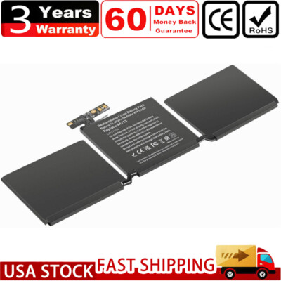 A1713 A1708 Battery For MacBook Pro 13" Late 2016 Mid 2017 EMC 2978 EMC ...