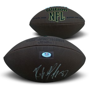 rob gronkowski signed football