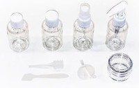 Travel Bottle Set 8 Pieces + Ziploc Bag on sale Travel Bottle Set 8 Pieces + Ziploc Bag on sale