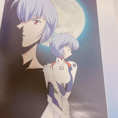 Evangelion Sega Novelty Limited Poster Rei Ayanami 2 | eBay