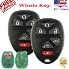 2For 2007 2008 2009 2010 2011 2012 Chevy Suburban Tahoe GMC Yukon Remote Key Fob