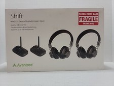 Shift Wireless TV headphones family pack, ideal for 2  more TVs Avantree New