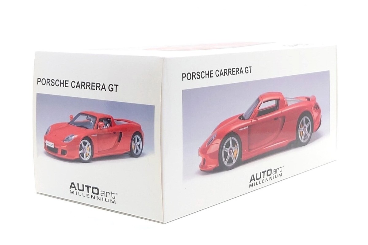 AUTOart 1:18 Porsche Carrera GT in Guards Red | eBay