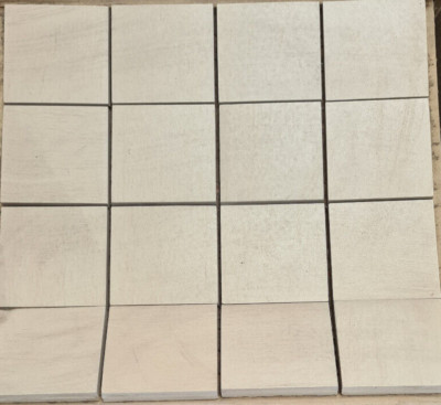 Mosaikplatte Steinbeige matt - 300 x 300 mm - Preis pro Platte