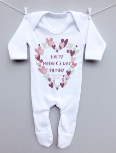 1st mothers day baby grow