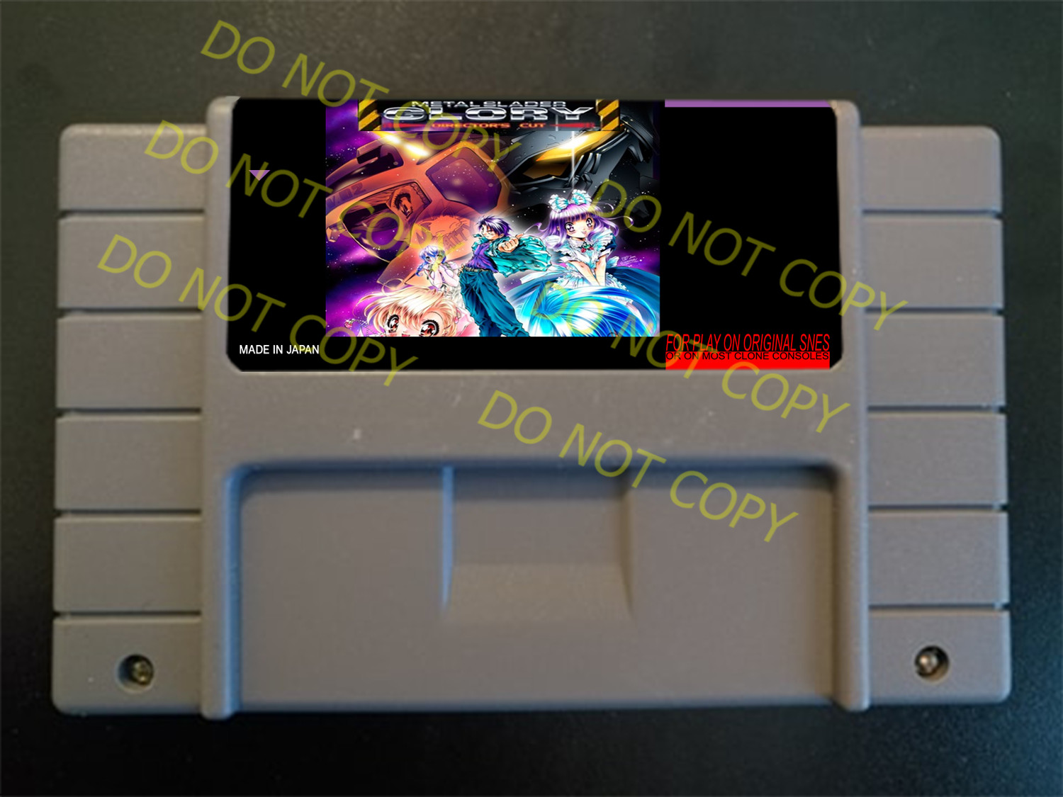 Metal Slader Glory Director's Cut - USA English - For Super Nintendo SNES