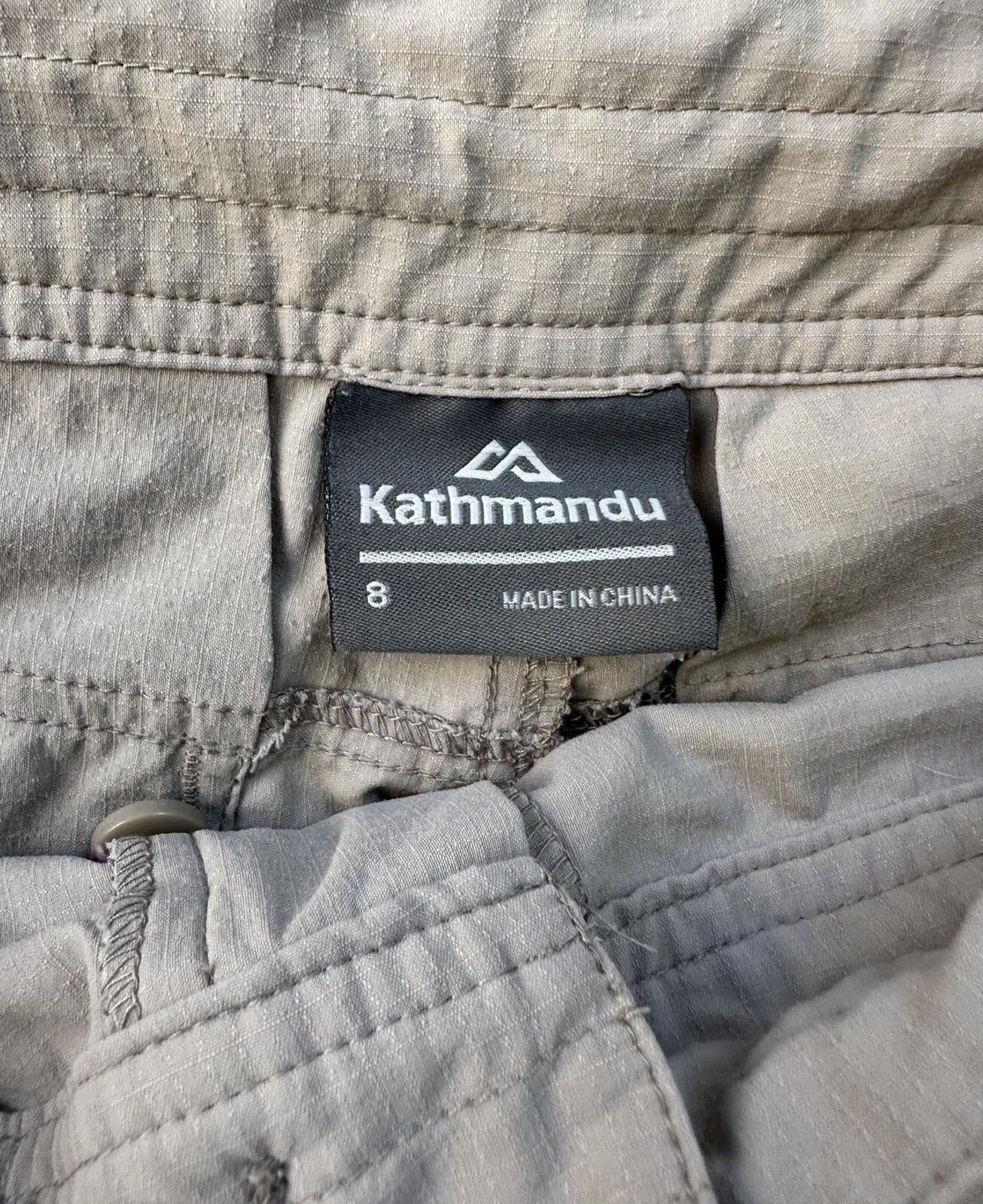 Kathmandu Womens Cargo Shorts Size 8 Pockets Hiking Beige eBay