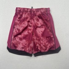 DSG Boys Youth Basketball Shorts Size Medium Athletic Fit Pink Back Dye