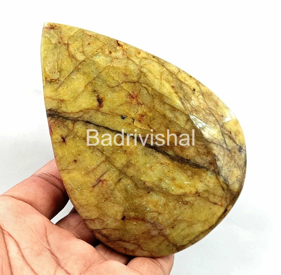 Yellow Beryl 2655 Ct Pear Cut Natural Ceritified Loose Gemstone Best Offe 4JUG - Image 4 of 4