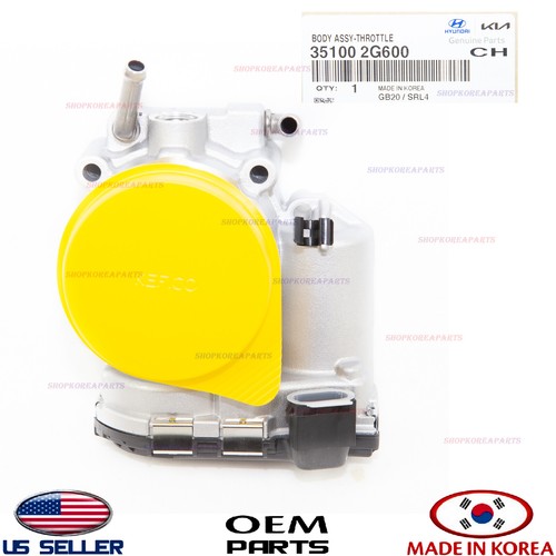 Genuine Throttle Body Assy ⭐OEM⭐ HYUNDAI KIA 2.4L *See compatibility 351002G600 - Picture 4 of 5