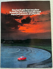 Porsche 944 944s 944 Turbo Introductory Sales Brochure Flyer 1987 Usa