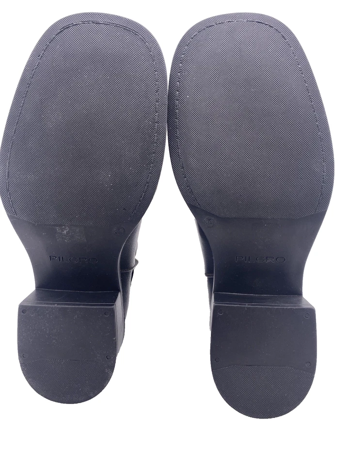 Черные кожаные мотоботы Pilcro Anthropology размер 39 (8,5 США) на лодыжке - Изображение 4 из 4