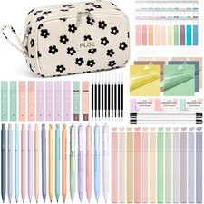 62PCS Aesthetic School Supplies, Cute Back to School Supplies College Essenti...