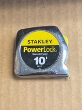 Stanley 10' No. 33-115 Power Lock Diameter Scale Measuring Tape
