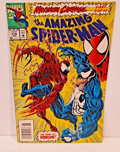The Amazing Spider-Man #378 Marvel Comics Newsstand VF/NM