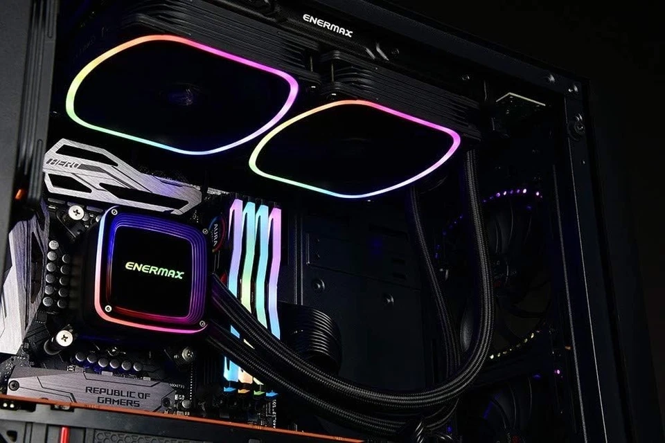 Enermax Aquafusion ADV Liquid Cooler with RGB Lighting - Image 3 of 4