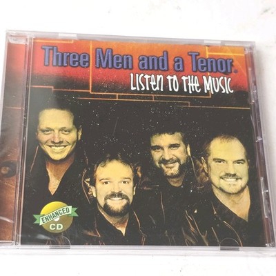 Three Men and a Tenor Listen to the Music CD NEW *BUY 2 GET 3 FREE*