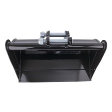 Excavator Bucket 23.6inch Width Digger Attachment 90mm Span 2 Hinge Pins