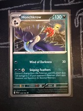 Pokemon TCG Card - Honchkrow 58/94 Uncommon | Phantasmal Flames (2025) PFL