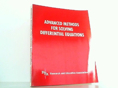 Advanced methods for solving differential equations. Research and Education Asso