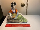 asian woman girl statue chinese or japanese big beautiful mid century mcm 1950s — photo 8