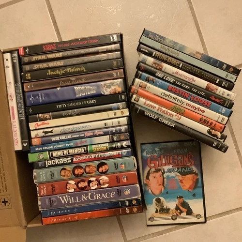 Mixed DVD Movie & TV Lot - Star Wars, Scarface, Back to the Future, Twilight 
