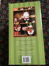 Set of 3 Christmas Shelf Hangers 11" Santa Claus Rudolph Snowman Sealed Box Z1