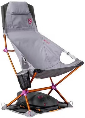 Nemo Satellite Reclining Camp Chair Faltstuhl, Quicksilver