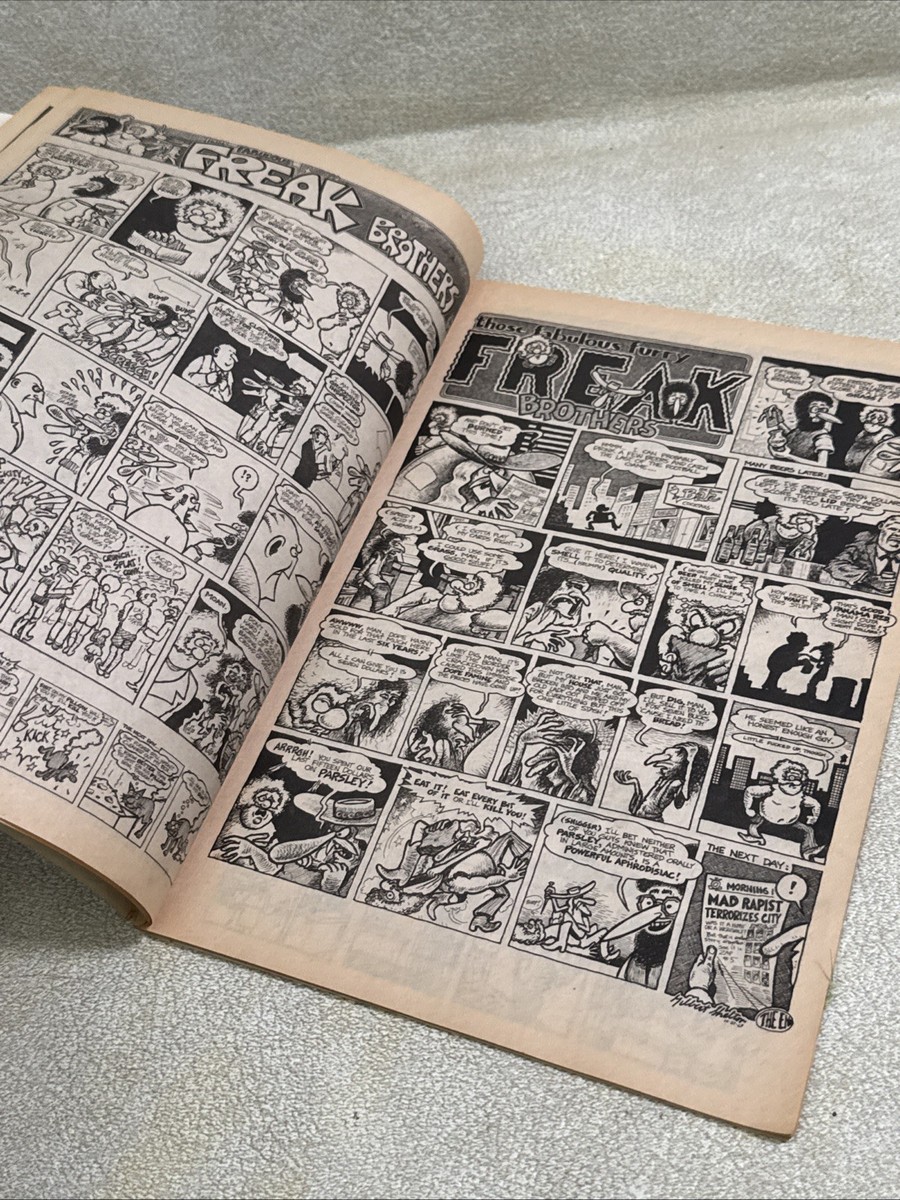 Fabulous Furry Freak Brothers #1 1980 Rip Off Press | eBay