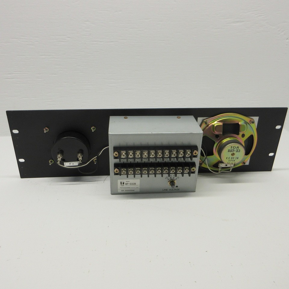 TOA Corporation MP-032B Monitor Panel 10-Channel Amplified Rack MP032B ...