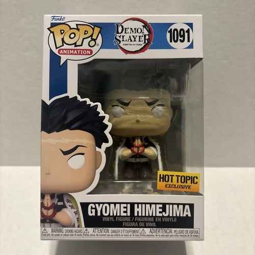 FUNKO POP ANIMATION #1091 GYOMEI HIMEJIMA DEMON SLAYER HOT TOPIC EXCLUSIVE NEW