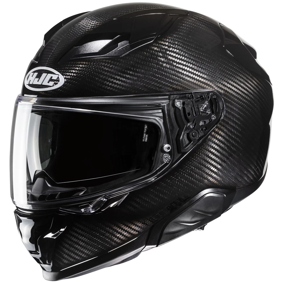 HJC F71 Carbon schwarz Integralhelm Motorradhelm Helm Sonnenblende - Bild 1 von 4