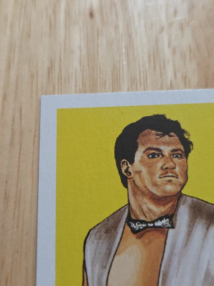 Mini autógrafo 2012 Leaf Originals Wrestling BRUTUS BEEFCAKE amarelo /99 automático - Imagem 2 de 4