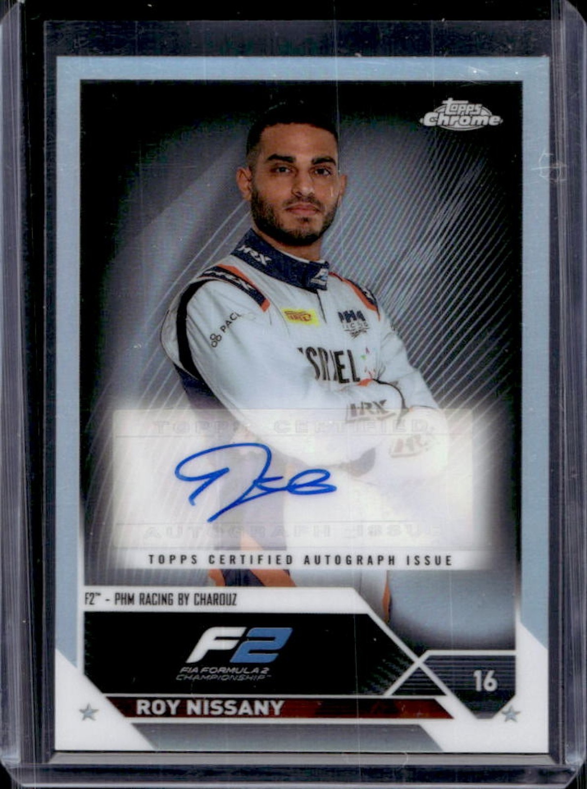 2023 Topps Chrome F1 Roy Nissany Auto #CAC-RN