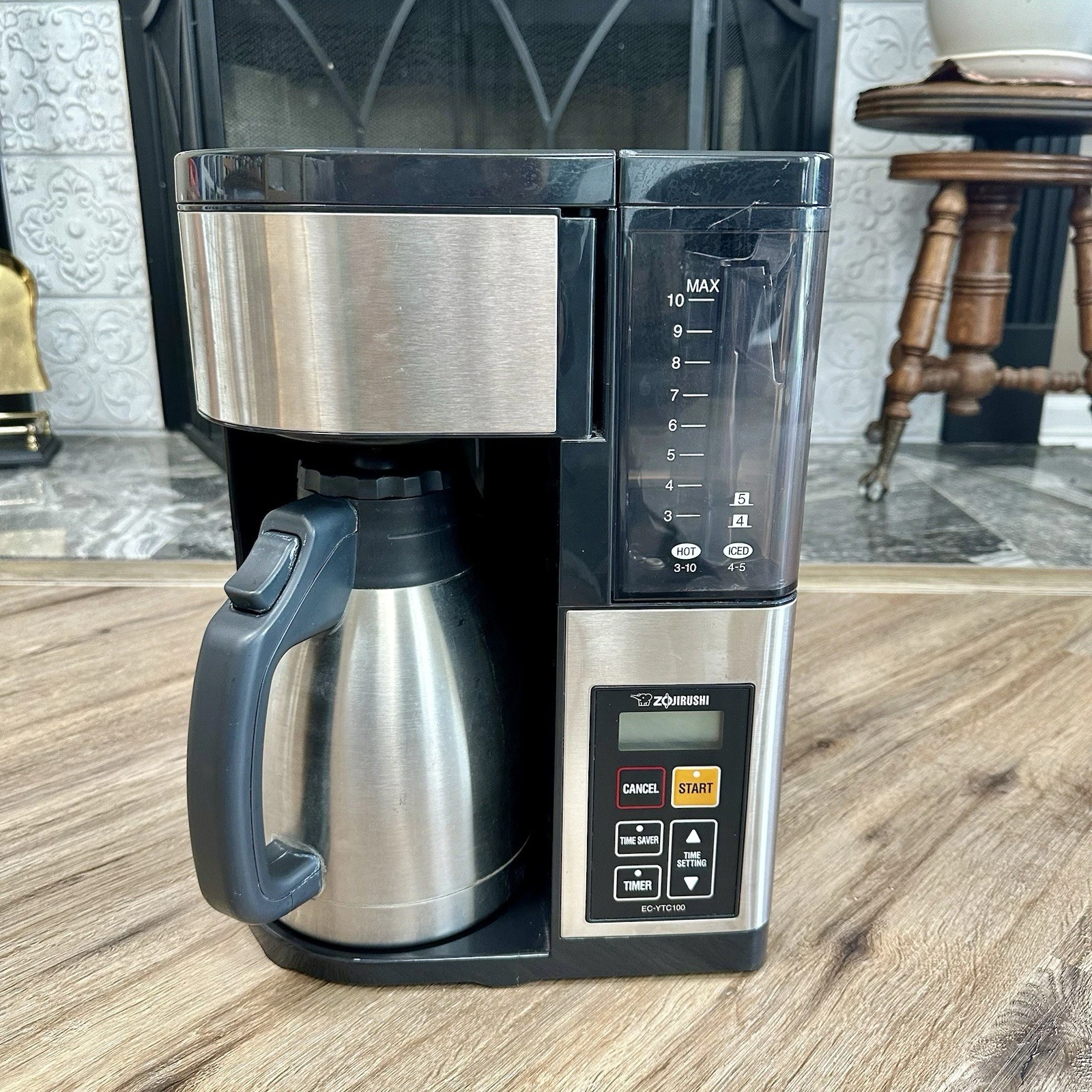Zojirushi EC-YTC100 Fresh Brew plus Coffee Maker 10 Cup Stainless Steel Thermal